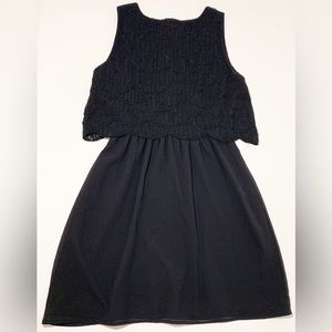Black Beaded Dress Size XS (fits like a small)